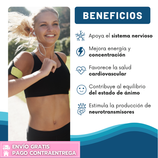 L-metilfolato 5-MTHF™: La forma activa de la vitamina B9 + vitamina B12