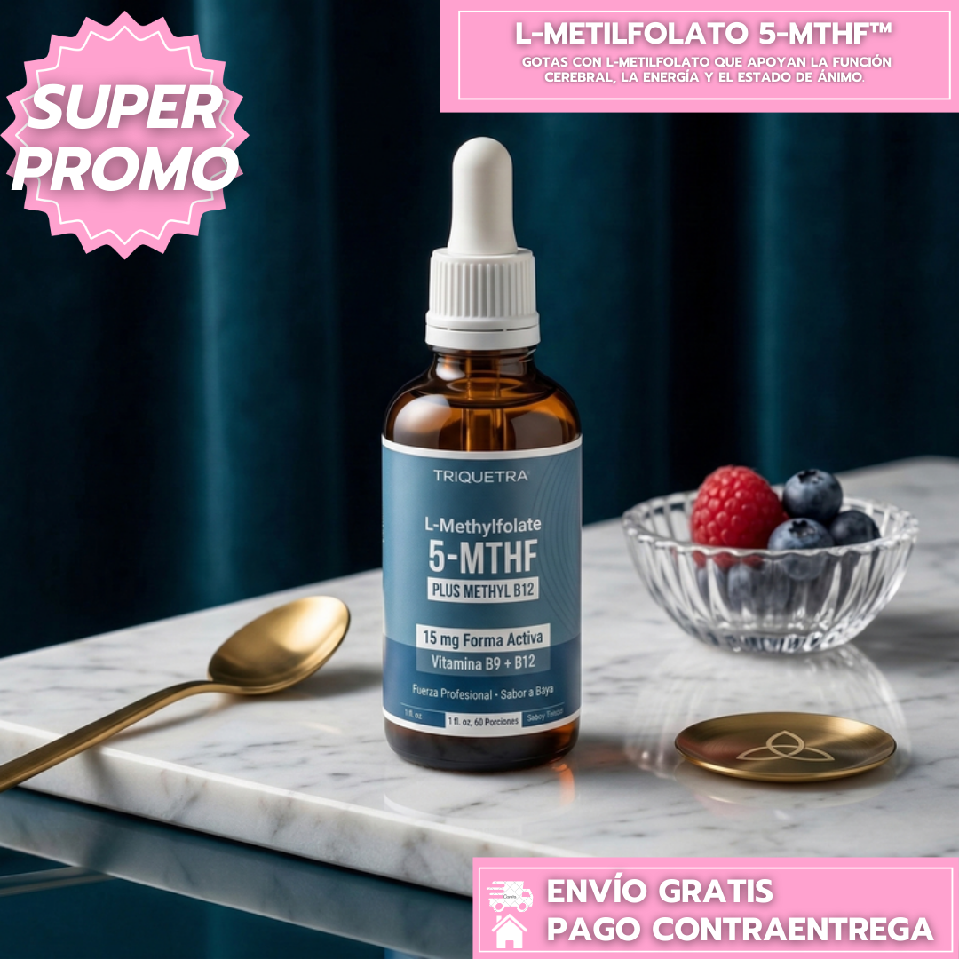 L-metilfolato 5-MTHF™: La forma activa de la vitamina B9 + vitamina B12