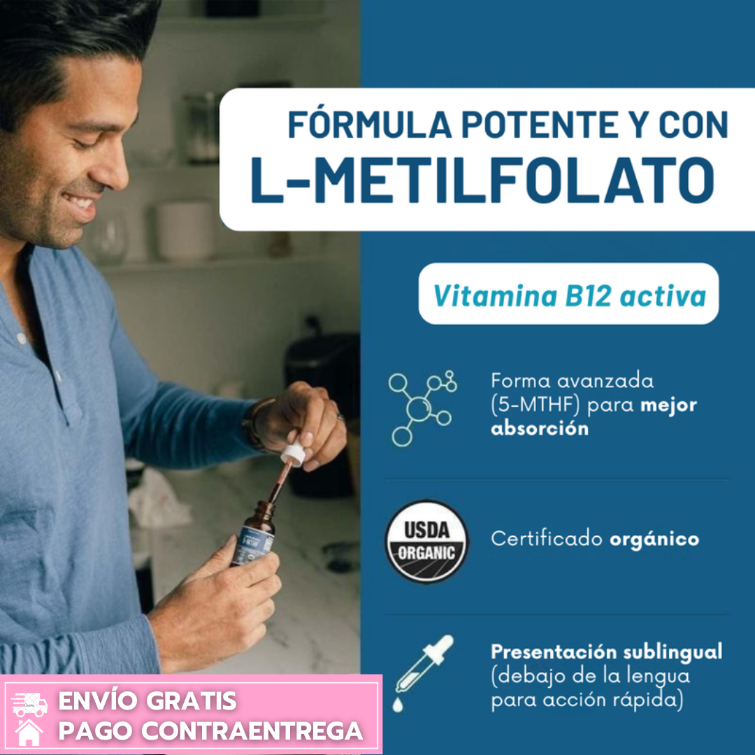 L-metilfolato 5-MTHF™: La forma activa de la vitamina B9 + vitamina B12