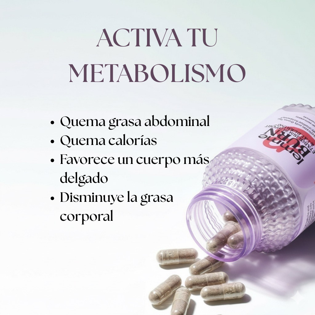 Lemme Burn™: Acelerador de metabolismo y quemador de grasa