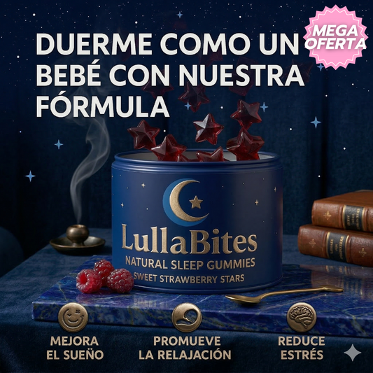 LullaBites™: Gomitas relajantes para conciliar el sueño